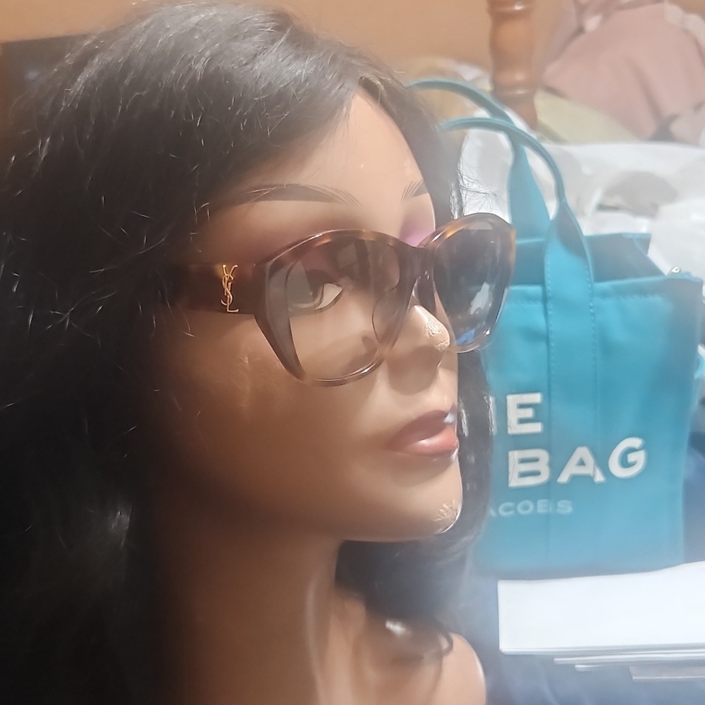 Saint Laurent Tortoise Shell Sunglasses - Picture 11 of 11